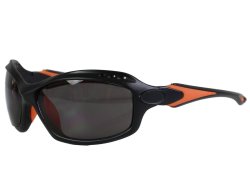 Sportbrille 206 matt schwarz - orange
