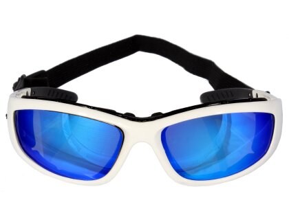 Yato Schutzbrille Mit Kopfband – Sport, Fahrrad, Arbeit – Klar, Beschlagfrei, EN166 F