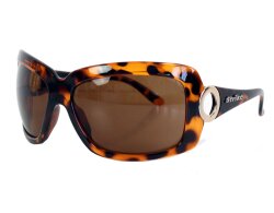 Oversize Sonnenbrille in Schildpatt Optik