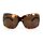 Oversize Sonnenbrille in Schildpatt Optik