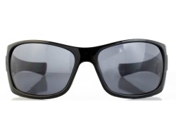 Oversize Sonnenbrille schwarz