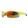 Sportbrille 250 gelb mit orange verspiegelten Gl&auml;sern
