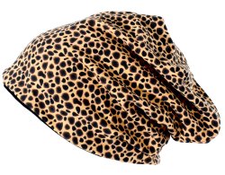 Beanie Mütze im Leoparden Look