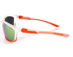 Sonnenbrille 255 orange-clear - grün verspiegelt