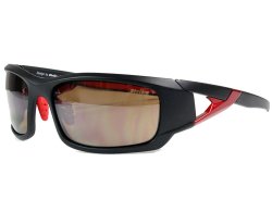 Sportbrille 219 schwarz rot