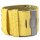 Armband mit Metallplatte und Nieten gelb